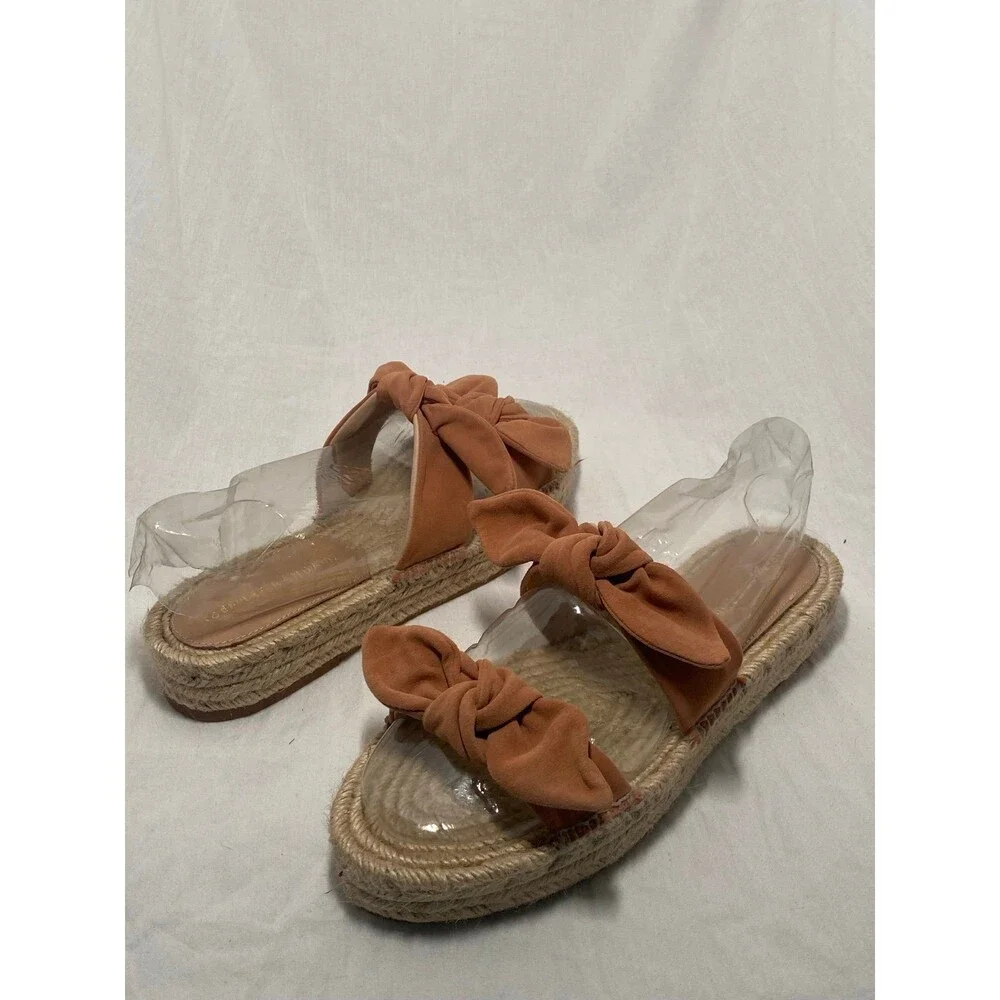 Anthropologie Loeffler Randall Womens Espadrille Sandals Size 7.5 EU 38